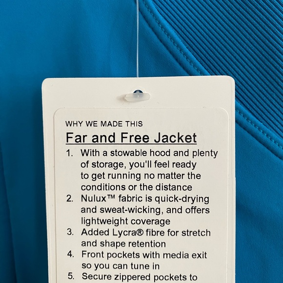 Lululemon jacket size 2 - Picture 5 of 14